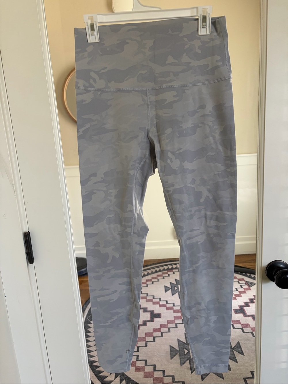 lululemon athletica Gray Camo High-Rise Leggings